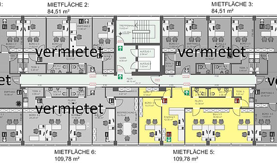 Moderne Büroetage mit ca. 109m² in Köln-Ehrenfeld
